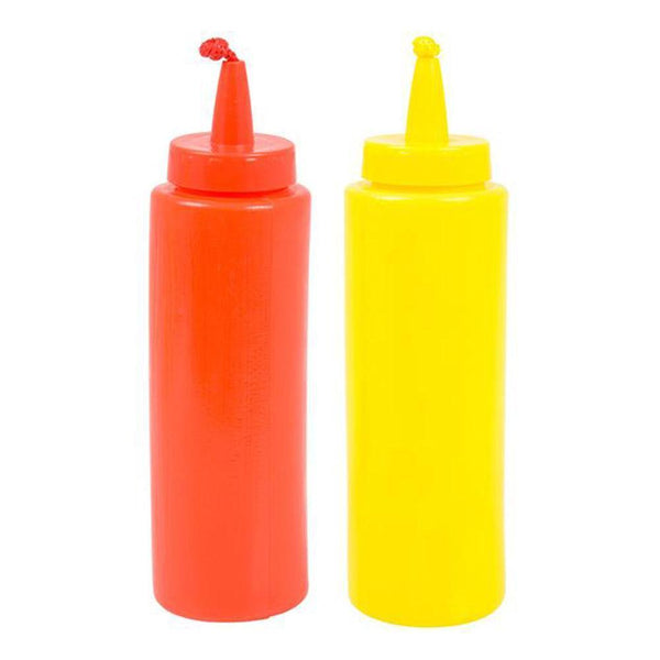 Squirting Combo Set - Mustard and Ketchup Bottles by BWacky - GagWorks